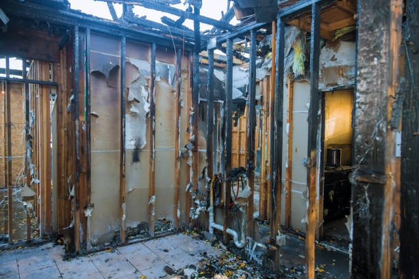 Professional Fire Board Up technician working in Sanford, FL